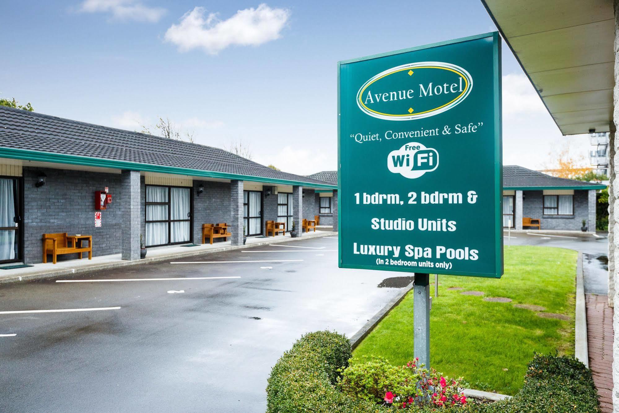 Avenue Motel Palmerston North Exterior foto