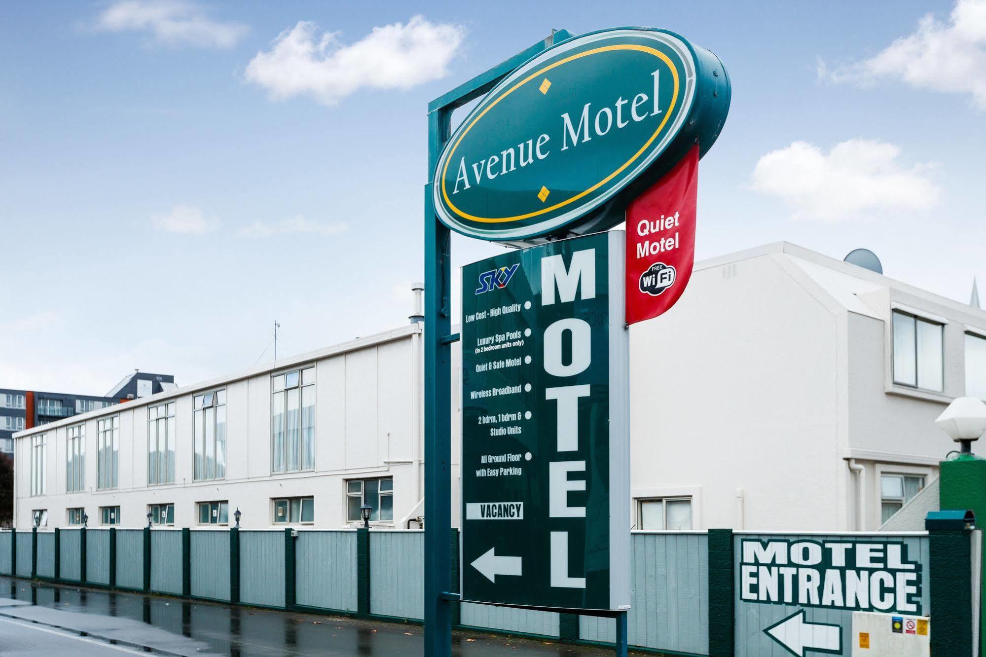 Avenue Motel Palmerston North Exterior foto